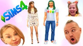 Мои РОДИТЕЛИ в СИМС 4 / Николь и Саша смеются над РОДИТЕЛЯМИ / The SIMS 4 / Летсплей от Николь