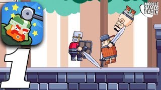 Knight Brawl - Gameplay Walkthrough Part 1 - Drylaw (iOS Android)
