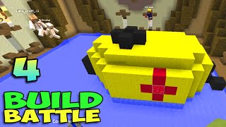 ч.04 Minecraft Build Battle - Домик на дереве, Пинг-понг и Субмарина