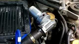 Apexi Twin Chamber Blow-off valve (bov) sound - Subaru Forester 2000 ST-B (M/T)