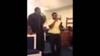 Dexter Daniels and Rev. James Bolton Singing