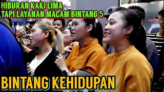 Hiburan kami kaki lima tapi layanan macam bintang Lima??||Sentuhan memang padu beb