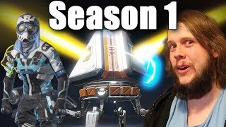 OPENING 100+ APEX LEGENDS PACKS BATTLEPASS SEASON 1