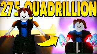 STRONGEST NOOB *275 QUADRILLION* NOOB DISGUISE TROLLING | Super Power Training Simulator (ROBLOX)