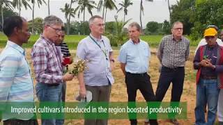 Dr. Ferroni’s visit to Penukonda watershed