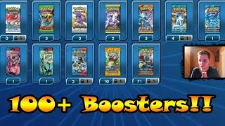 Pokemon TCG Online - OPENING 100+ Booster Packs!! (EPIC Stuff)