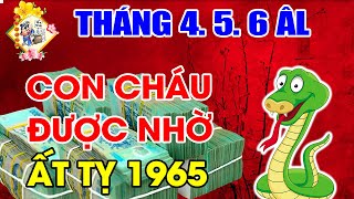3 Tháng Tới Tuổi Ất TỴ 1965, Hóa Hung Thành Cát, Nếu Chú Ý Điều Này | TỬ VI TÀI LỘC