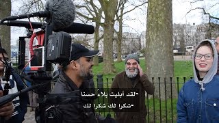 حوار رائع وهادئ بين هاشم وفتاة دانماركية مسيحية