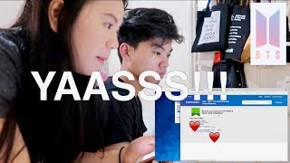 BUYING BTS LOVE YOURSELF WORLD TOUR 2018 TICKETS • LONDON CONCERT!!