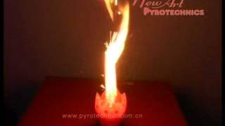 rose and lotus music birthday candle
