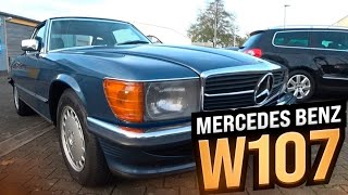 Классика проверенная временем Mercedes Benz w107
