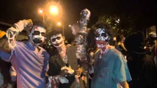Los Agüizotes, noche de espantos en Masaya