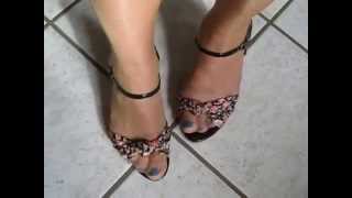feinste Seidenstrümpfe, 10 DEN, pantyhose, feet, shoeplay, nylon, stockings, nude pantyhose