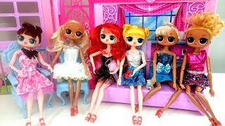 ЛОЛ ОДЕВАЛКИ, Распаковка, Русалки костюмы LOL Big Dolls Unboxing, Mermaid.