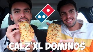DEGUSTATION NEW CAL'Z XL DOMINOS PIZZA