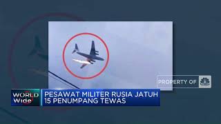 Pesawat Militer Rusia Jatuh, 15 Penumpang Tewas
