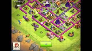 Clash Of Clans: Golem Attacks