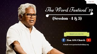 ஆசீர்வாதமான குடும்பம் - Session 4 & 5 II 21.02.2019 II Rev. Sam P. Chelladurai