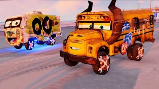 Arvy Vs Miss Fritter Battle Race / Disney Cars 3