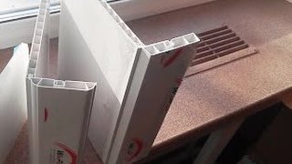Как установить пластиковые откосы самому. Первый опыт.