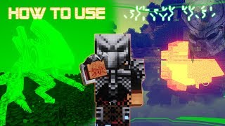 Let's Learn Minecraft AVP - Yautja Mask/BioMask