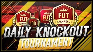 FIFA 17 - TESTING 4222 IN DAILY KNOCKOUT TOURNAMENT #1/ SPOILER ALERT - Huge comeback on final!!
