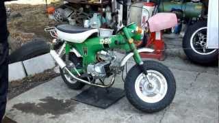 中華エンジン107cc 12V　を DAX ST-50 に積んでみました