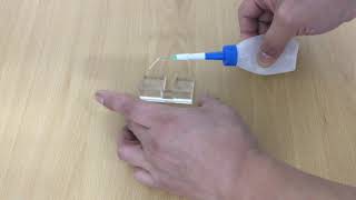 와이지글로벌-아크릴 접착제(본드) 주사기 사용방법( acrylic needle method)