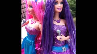 My New Barbie The Princess and The Popstar Keira and Tori ,Barbie & Ken giftset she said yes
