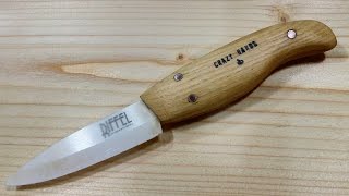 Как сделать ручку на керамический нож
