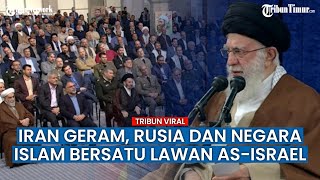 Pemimpin Tertinggi Iran Sebut AS, AS Kaki Tangan Israel dalam Perang di Gaza