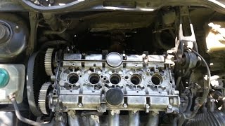 Замена маслосъёмных колпачков volvo 850, s70, v70,c70. Stem seals replace
