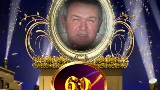 Слайд-Шоу к 60 летию любимому мужу, папе и дедушке (на заказ)