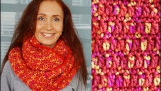 Простой снуд крючком / Crochet snood