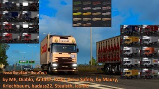 (ETS2 v 1.31) Iveco EuroStar – EuroTech v1.31 Fix and Mix