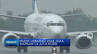 Mudik Lebaran, Garuda Siapkan 1,4 Juta Kursi