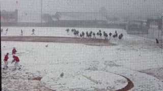 Gardner-Webb vs Dayton Snowball Fight!