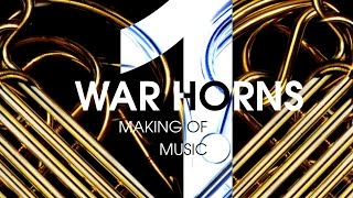 Pawel Pudlo WAR HORNS (making of - music 1)