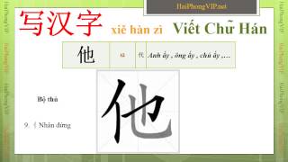 Giáo trình hán Ngữ Bài 2 phần 1