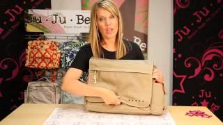Ju Ju Be JJB Messenger Designer Wickeltasche Papa