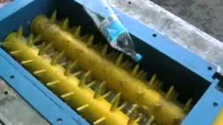 Перфоратор Wagner . Переработка пластиковых бутылок и пакетов Tetra Pak