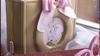 Скрап Обзор детского альбома для девочки "Розовый Единорог"