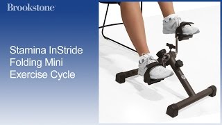 Stamina InStride Folding Mini Exercise Cycle