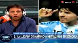 Messi hablando de Newells