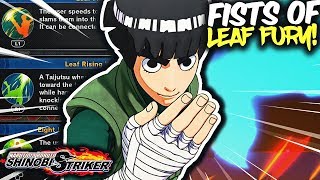 THE TAIJUTSU GOD! Rock Lee Gameplay | Naruto To Boruto Shinobi Striker