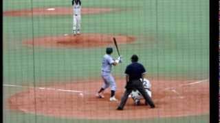 2013/10/07 東京農業大・陽川尚将三塁手のバッティング