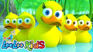 Five Little Ducks - THE BEST Song for Children | LooLoo Kids