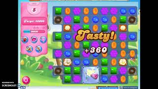 Candy Crush Level 2086 Audio Talkthrough, 1 Star 0 Boosters