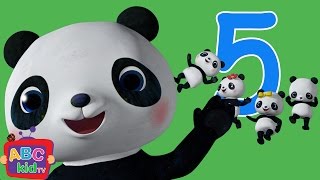 Five Little Pandas Jumping on the Bed | CoCoMelon Nursery Rhymes & Kids Songs