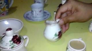 Café y pastel con Mapachito